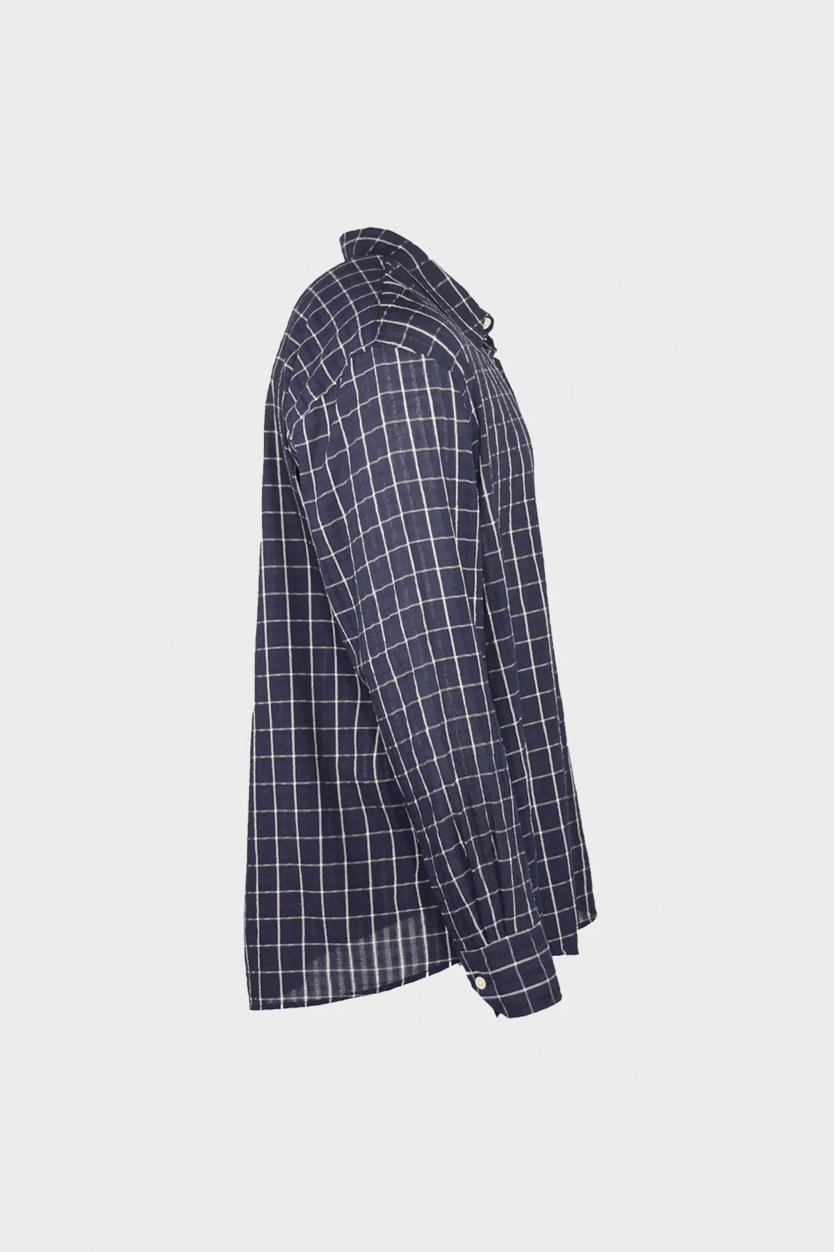 Above Shirt - Dark Mediterranean Check