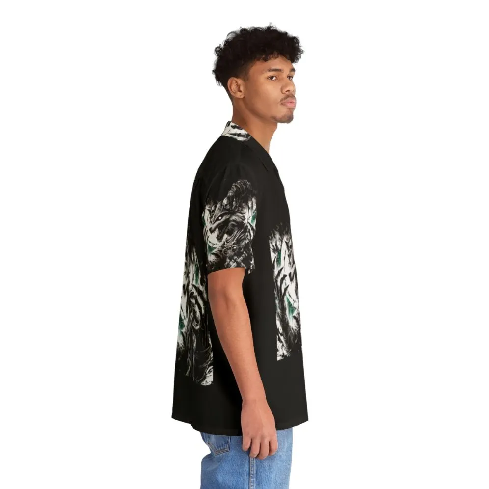 Adorable Furry Art Hawaiian Shirt for Animal Lovers