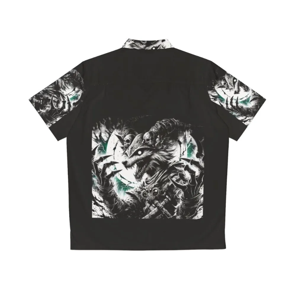 Adorable Furry Art Hawaiian Shirt for Animal Lovers