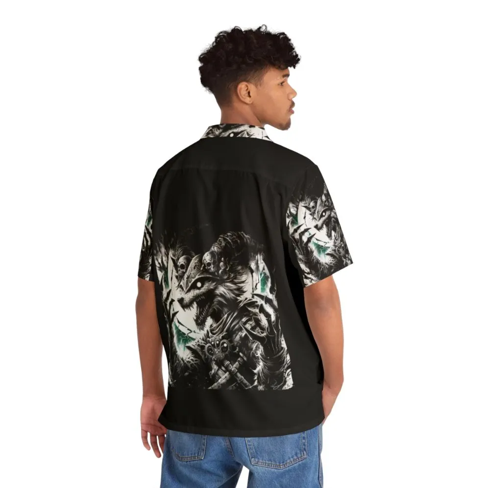 Adorable Furry Art Hawaiian Shirt for Animal Lovers