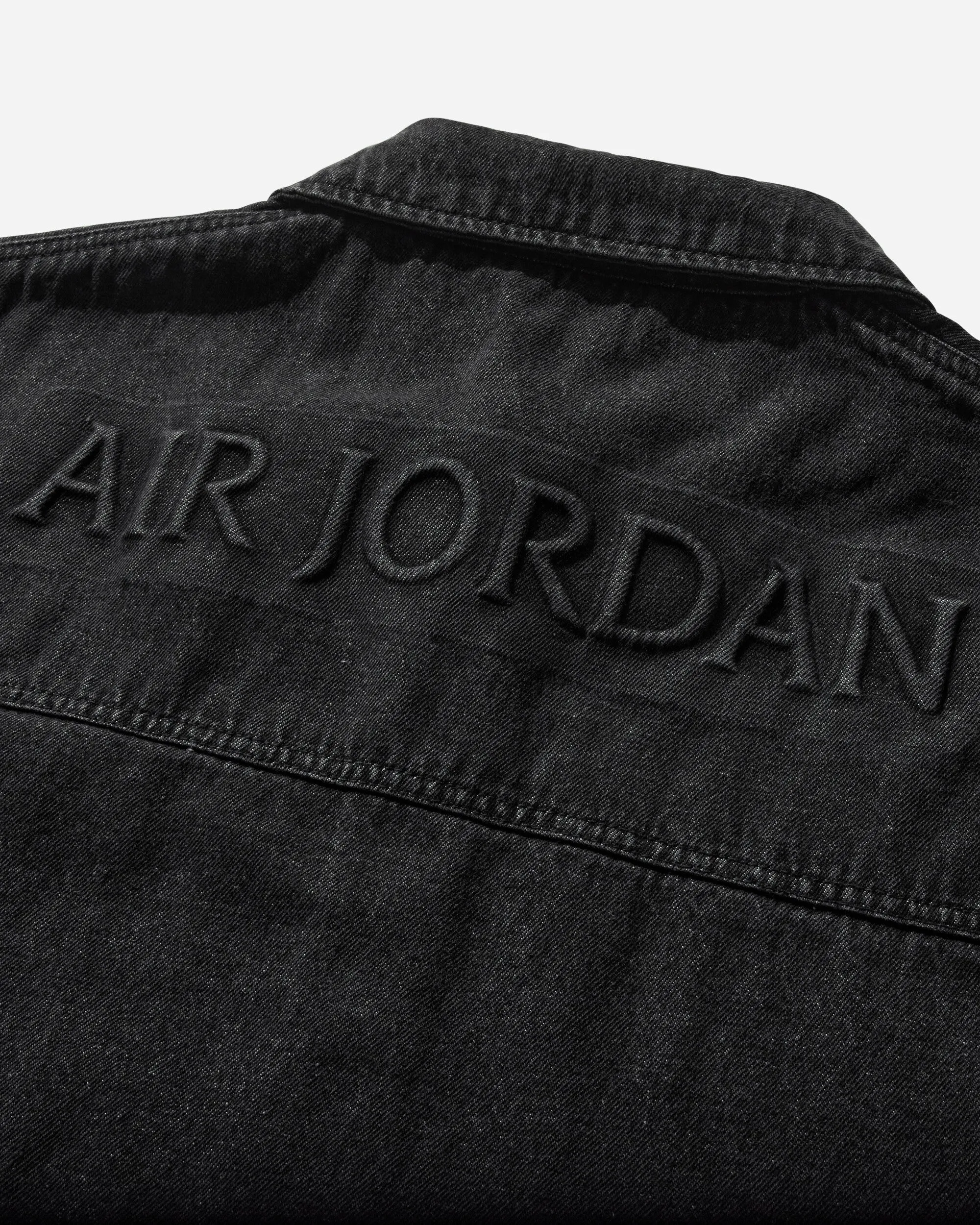 Air Jordan Denim Shirt Black