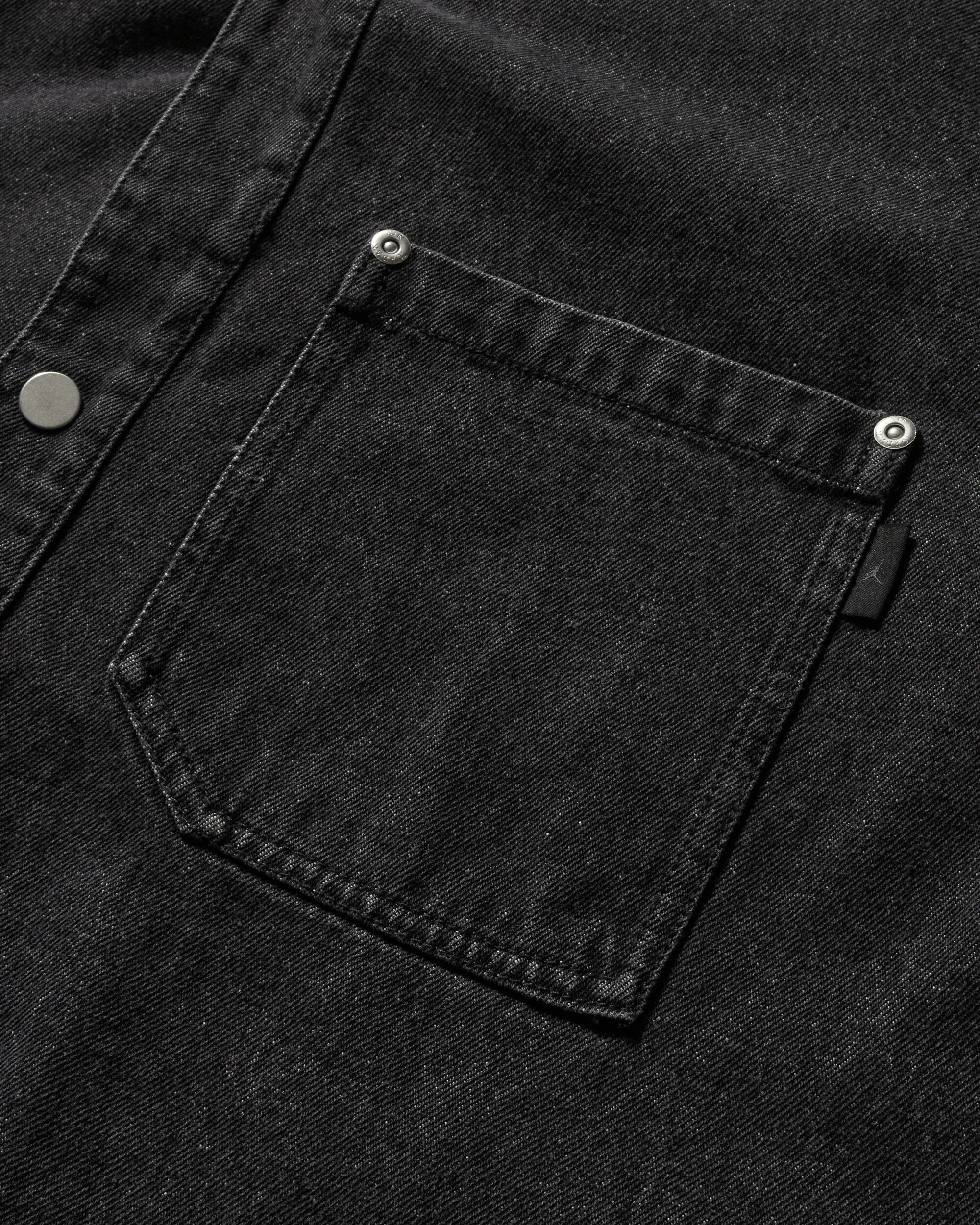 Air Jordan Denim Shirt Black