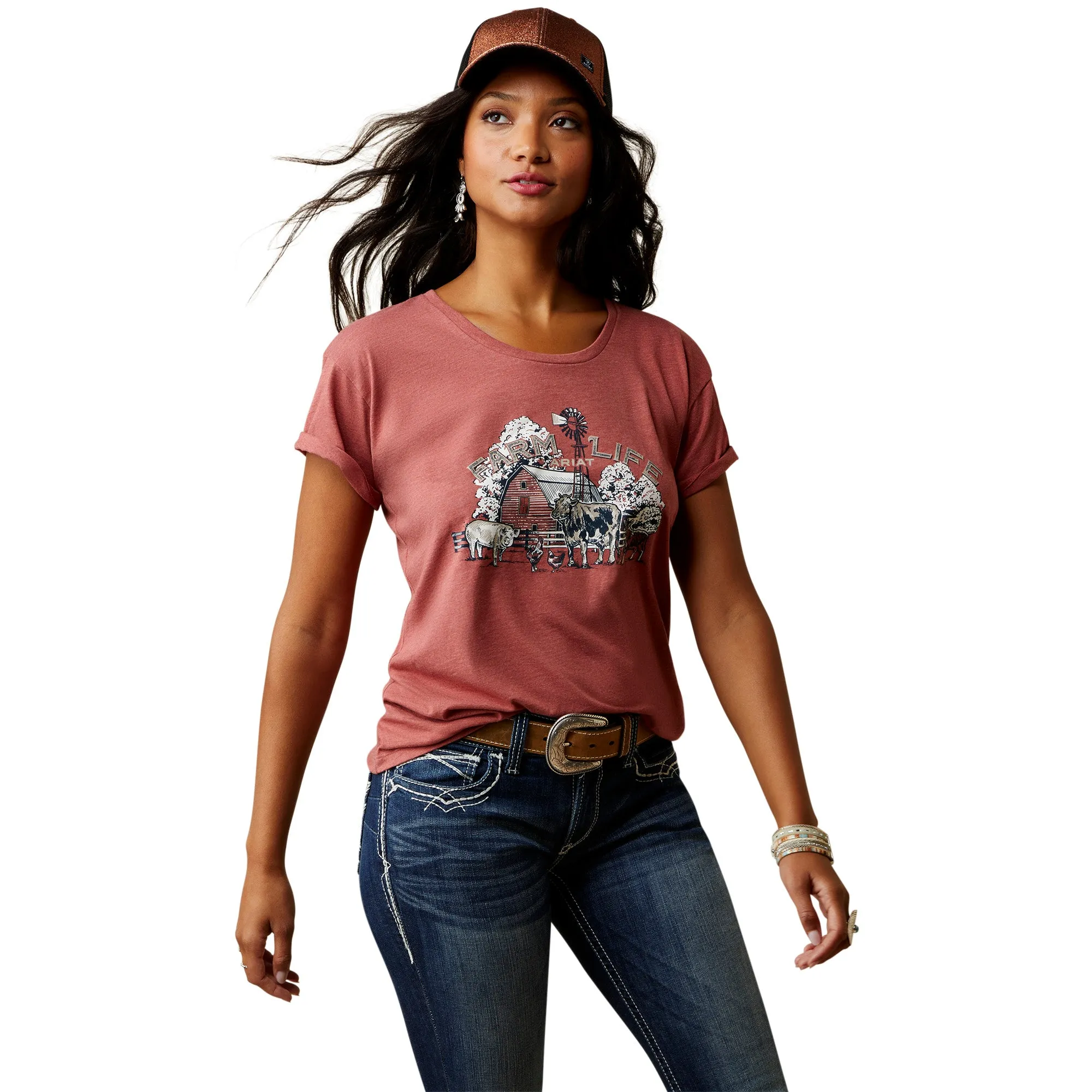 Ariat Women Barnyard T-Shirt