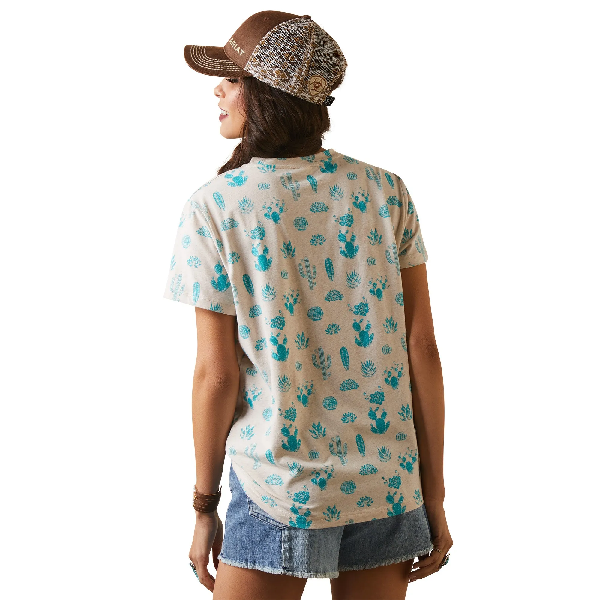 Ariat Women REAL Cactus Garden Tee