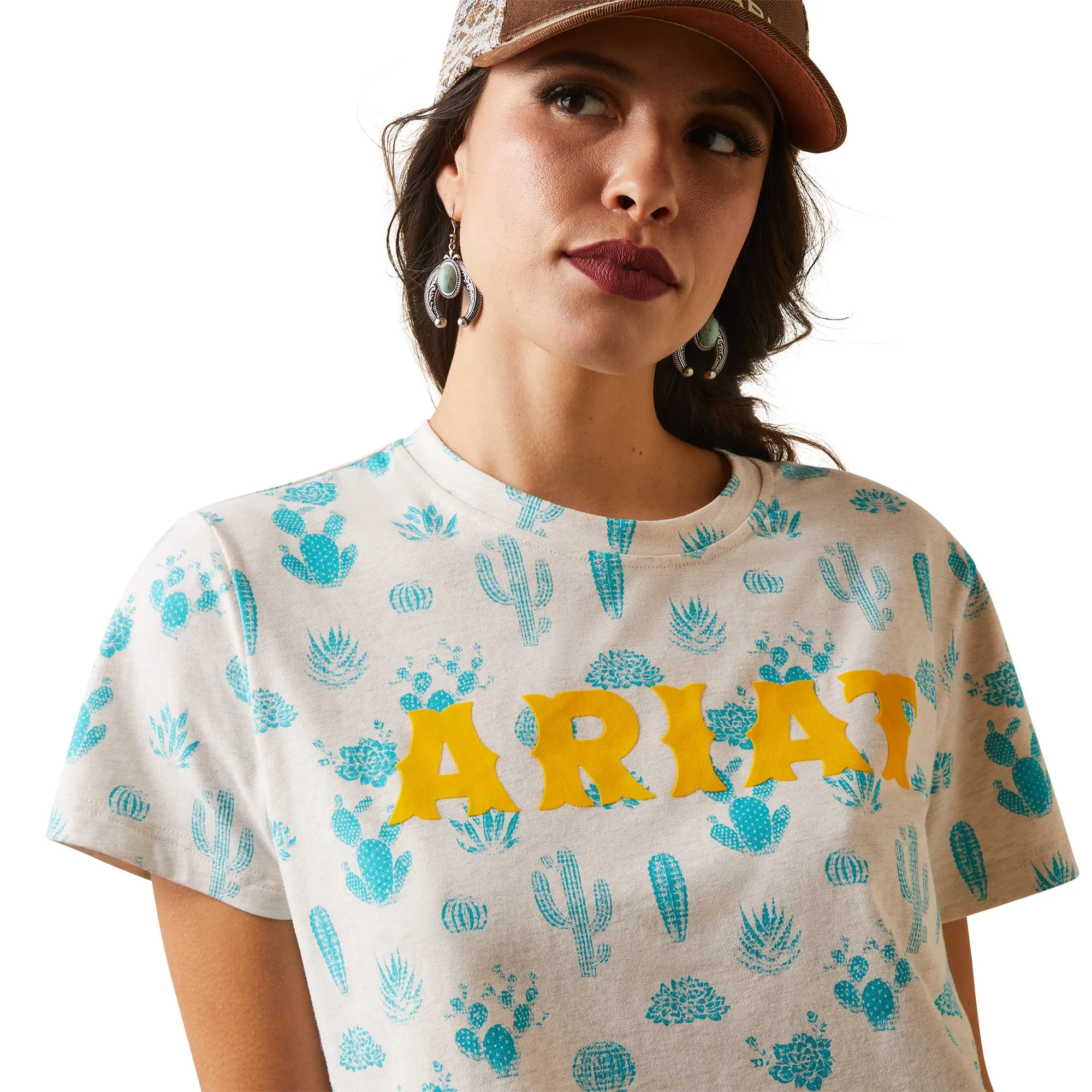 Ariat Women REAL Cactus Garden Tee