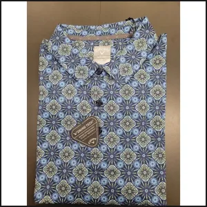 Artisan Foulard Print Peacoat Golf Polo