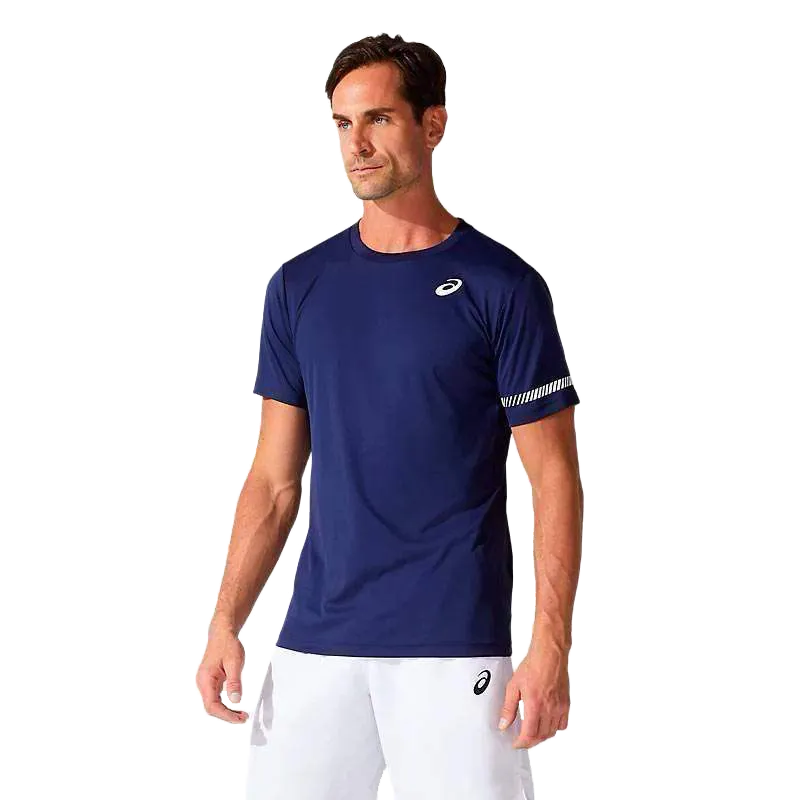 Asics Court M SS TEE Peacoat T-shirt