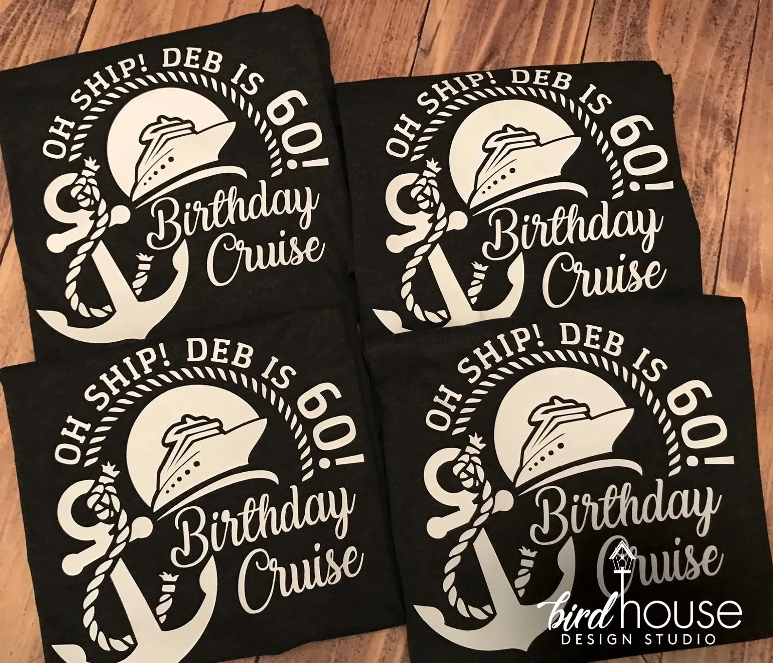 Birthday Cruising my way into Any Age Shirt, Matching Birthday Crew Tees