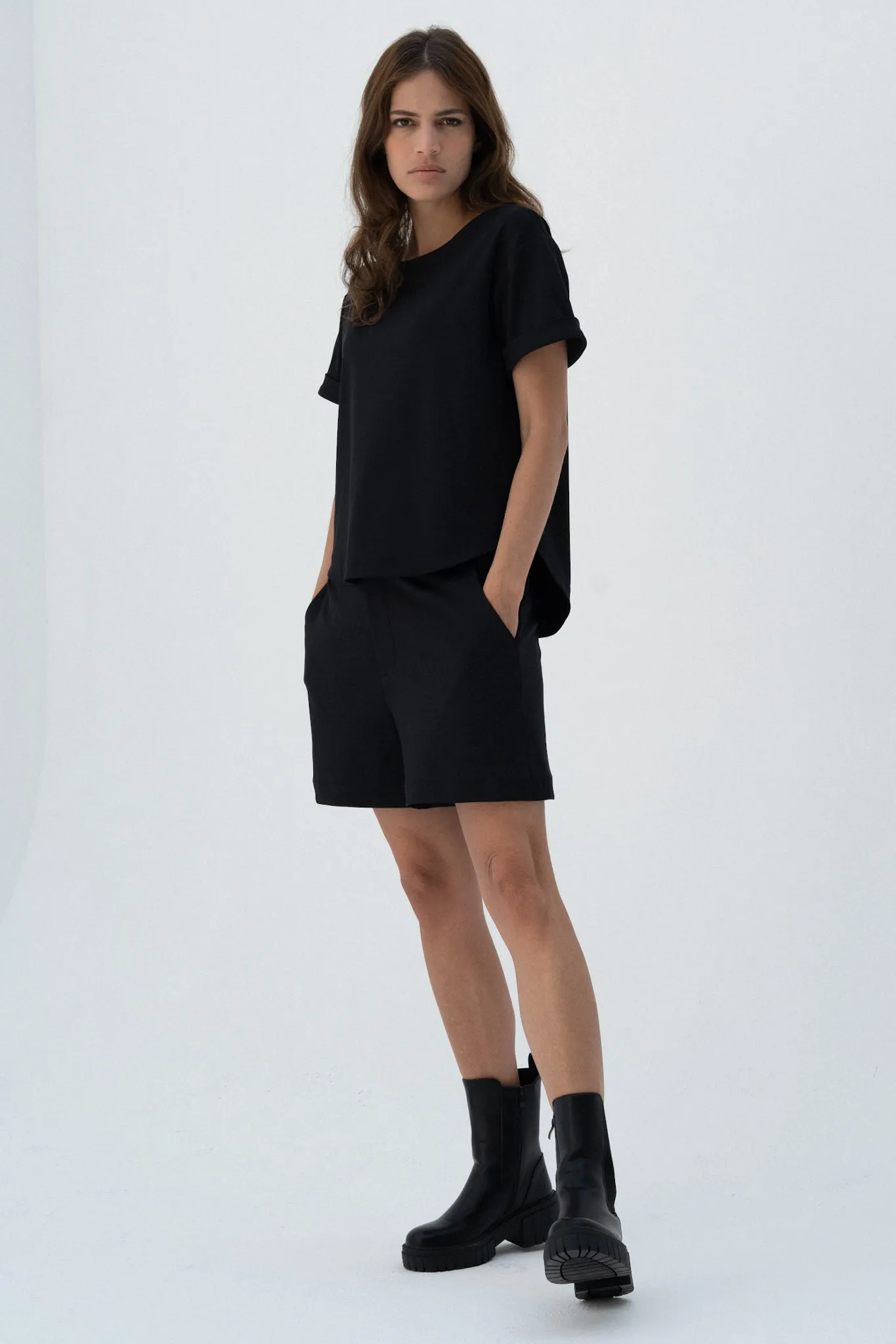 Black T-Shirt (Scuba)