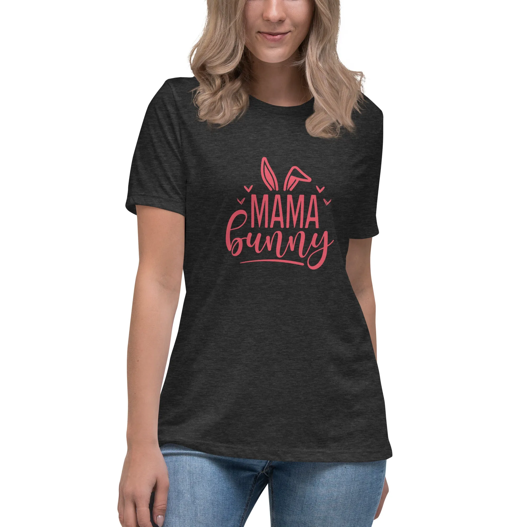Bunny Mama Easter Edition - Women's Relaxed T-Shirt
