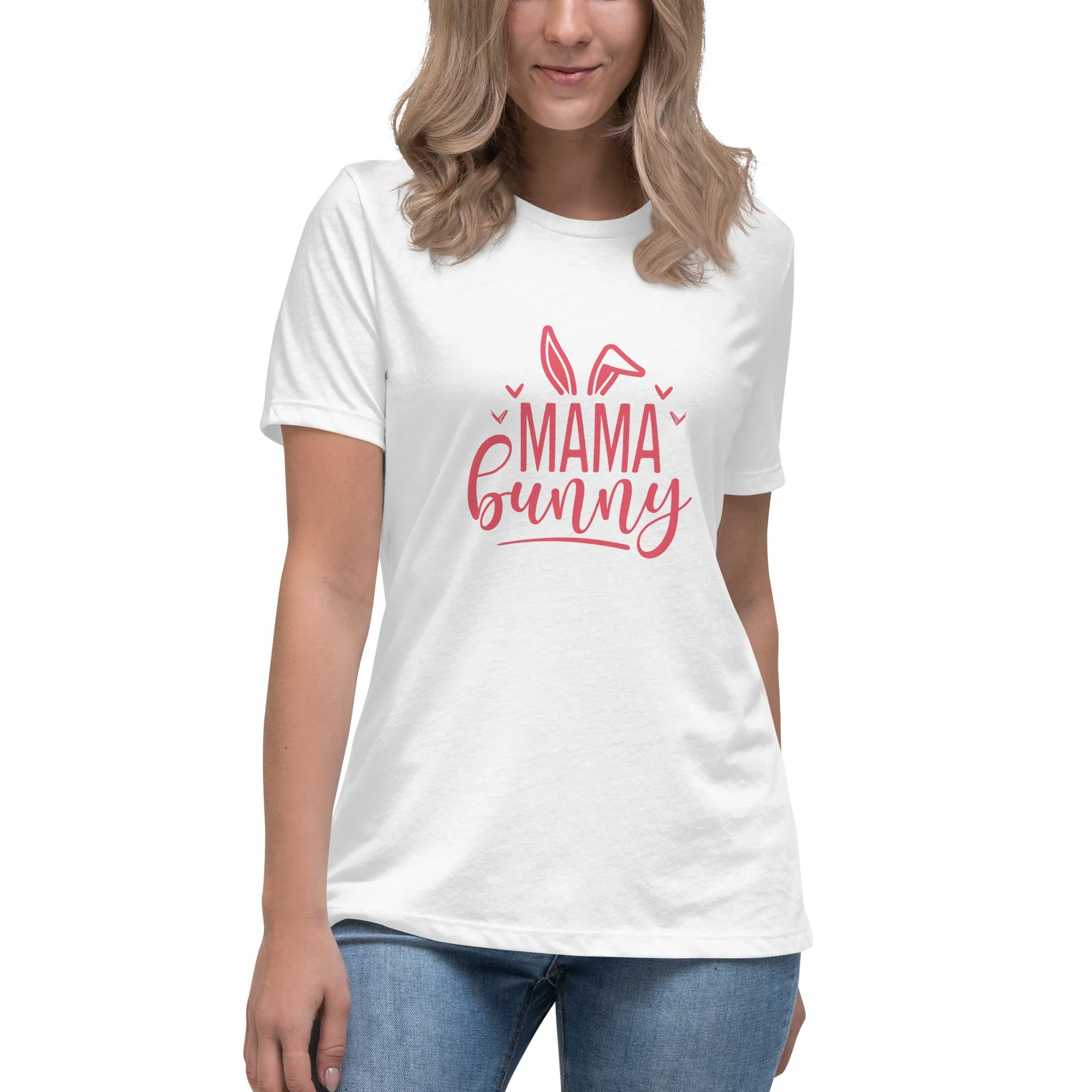 Bunny Mama Easter Edition - Women's Relaxed T-Shirt
