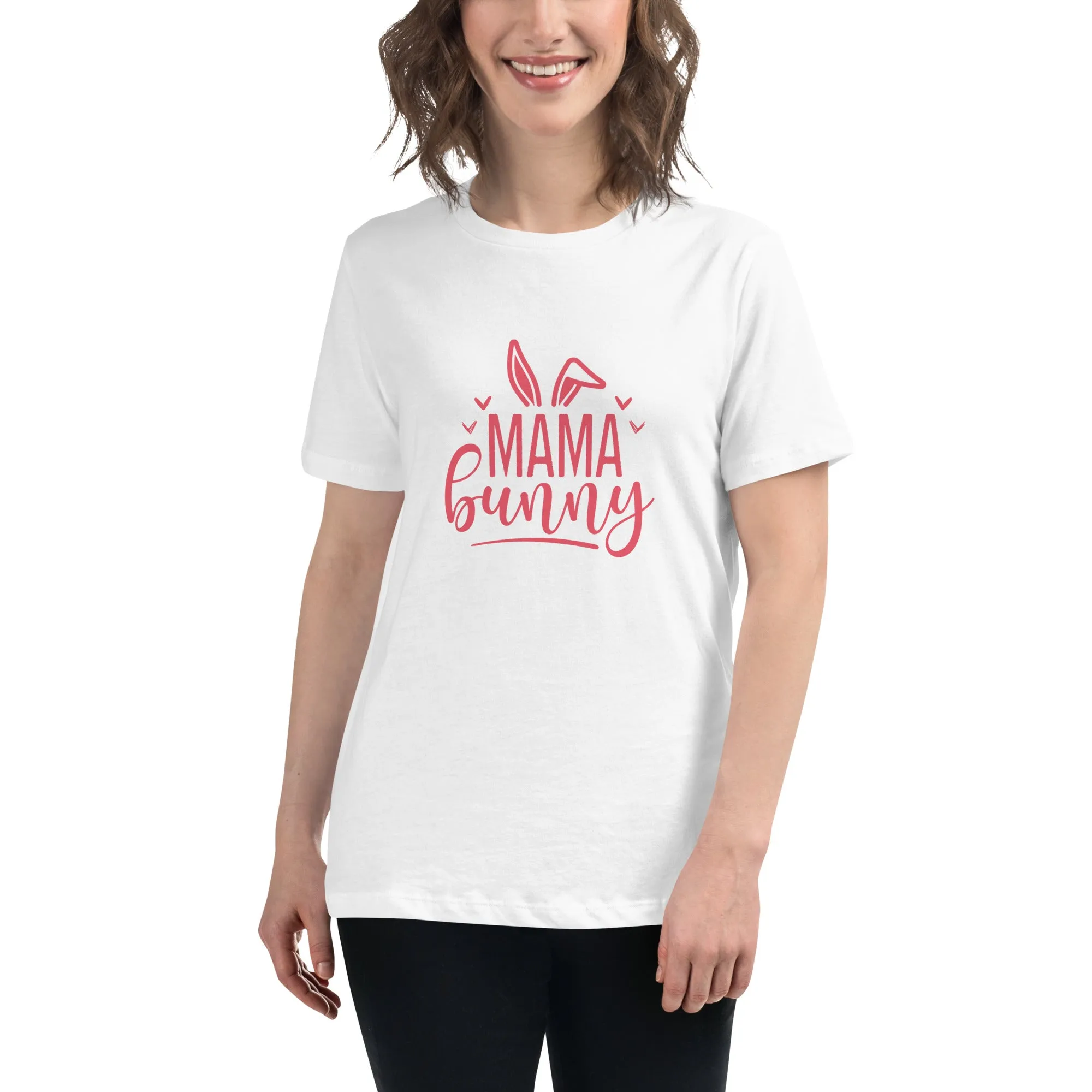 Bunny Mama Easter Edition - Women's Relaxed T-Shirt