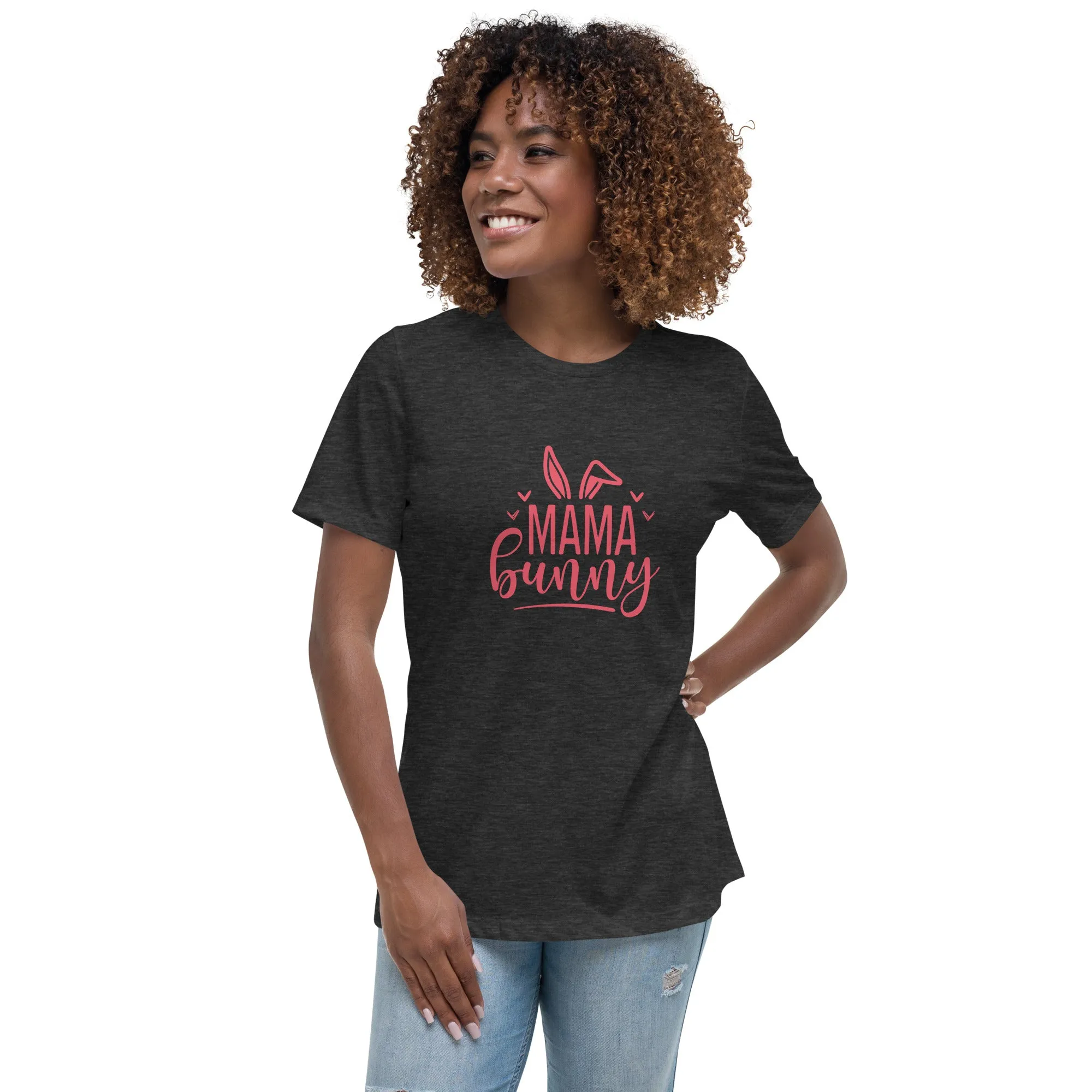 Bunny Mama Easter Edition - Women's Relaxed T-Shirt