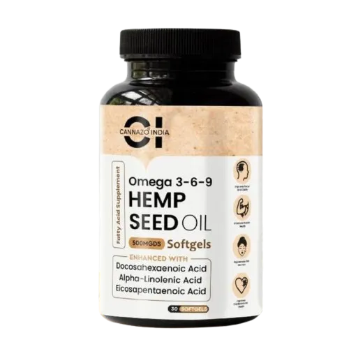 Cannazo - Hemp Seed Oil Softgels