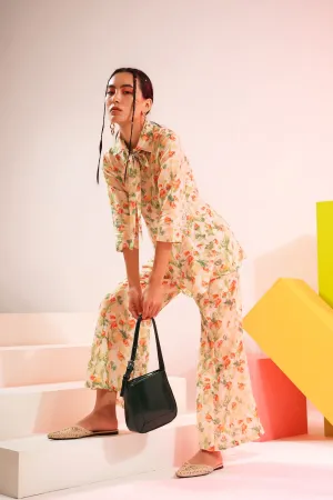 Chici Muslin Silk Co-ord Set