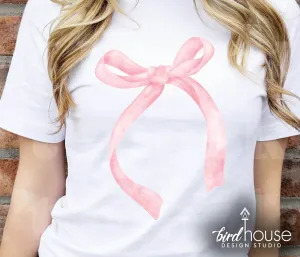 Coquette Bow Graphic Tee Shirt