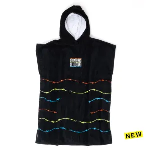 Creatures of Leisure Grom Towel Poncho - Barbwire