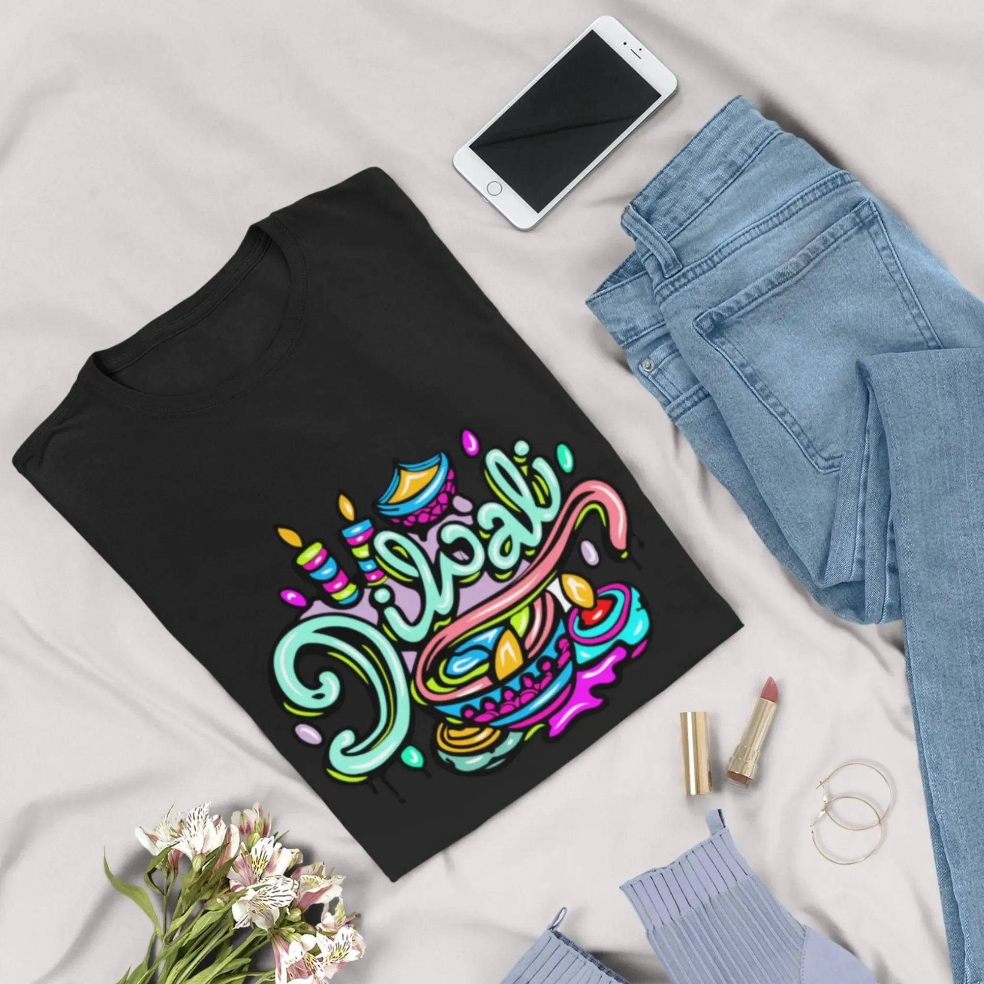 Diwali Round Neck Half Sleeve Classic T-Shirt