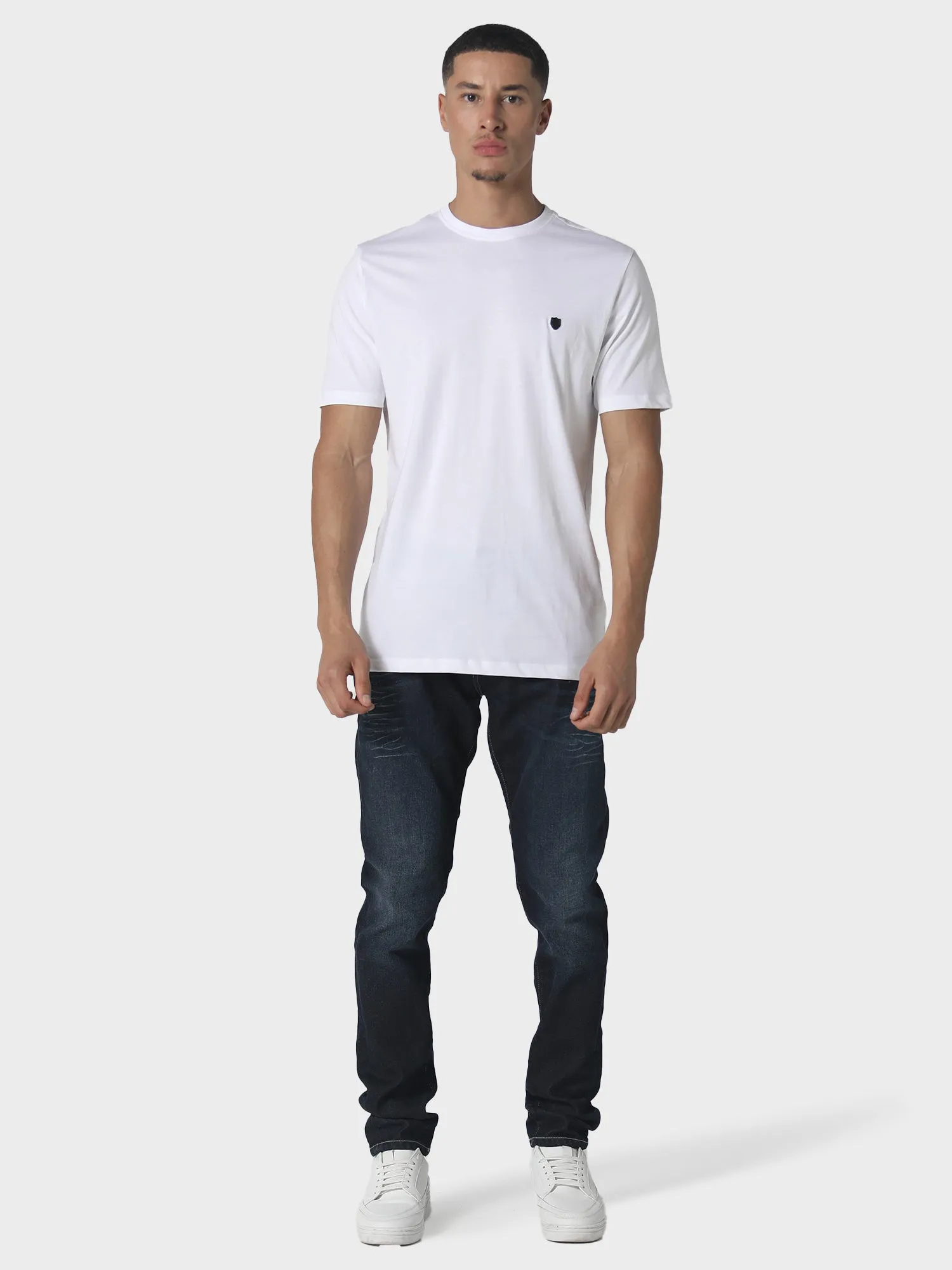 Duster White T-Shirt