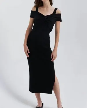 Emerson Two Piece Maxi Dress In Black | Black