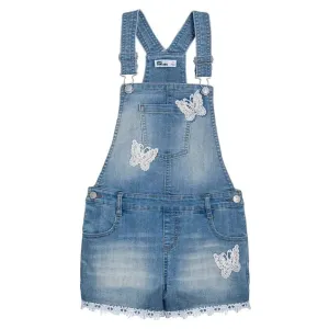EPIC THREADS - Kids -  Butterfly Denim Shortall Overall