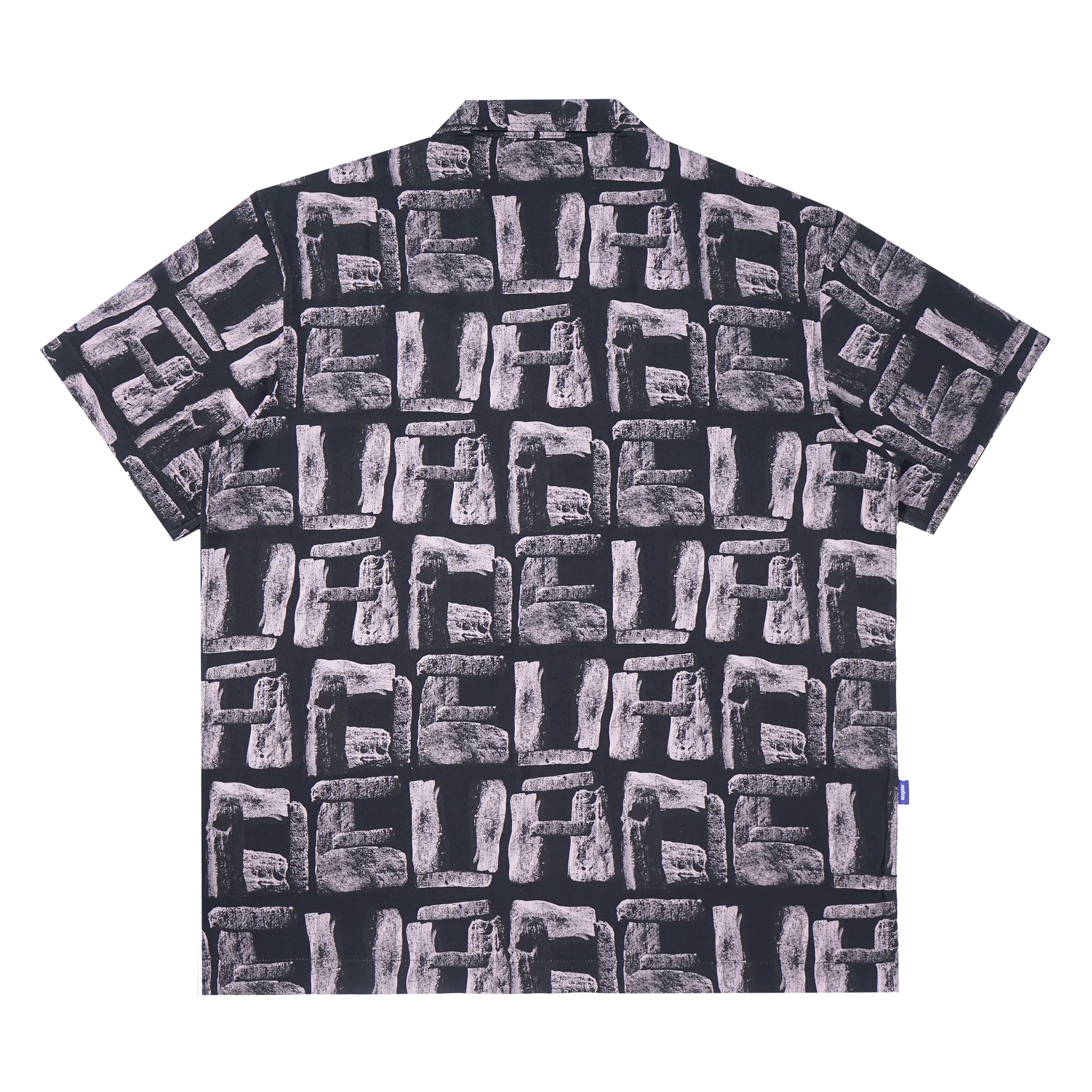 FORCE S/S Printed Souvenir Shirt  [Black/Multi]