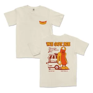 Glizzy Guy | We Got Ice | COMFORT COLORS® VINTAGE TEE