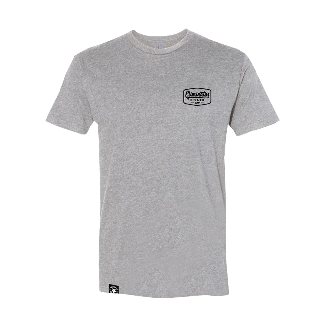 Grey- Black Vintage Badge Men's T-Shirt