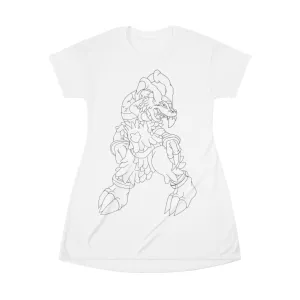 Gydro All Over Print T-Shirt Dress
