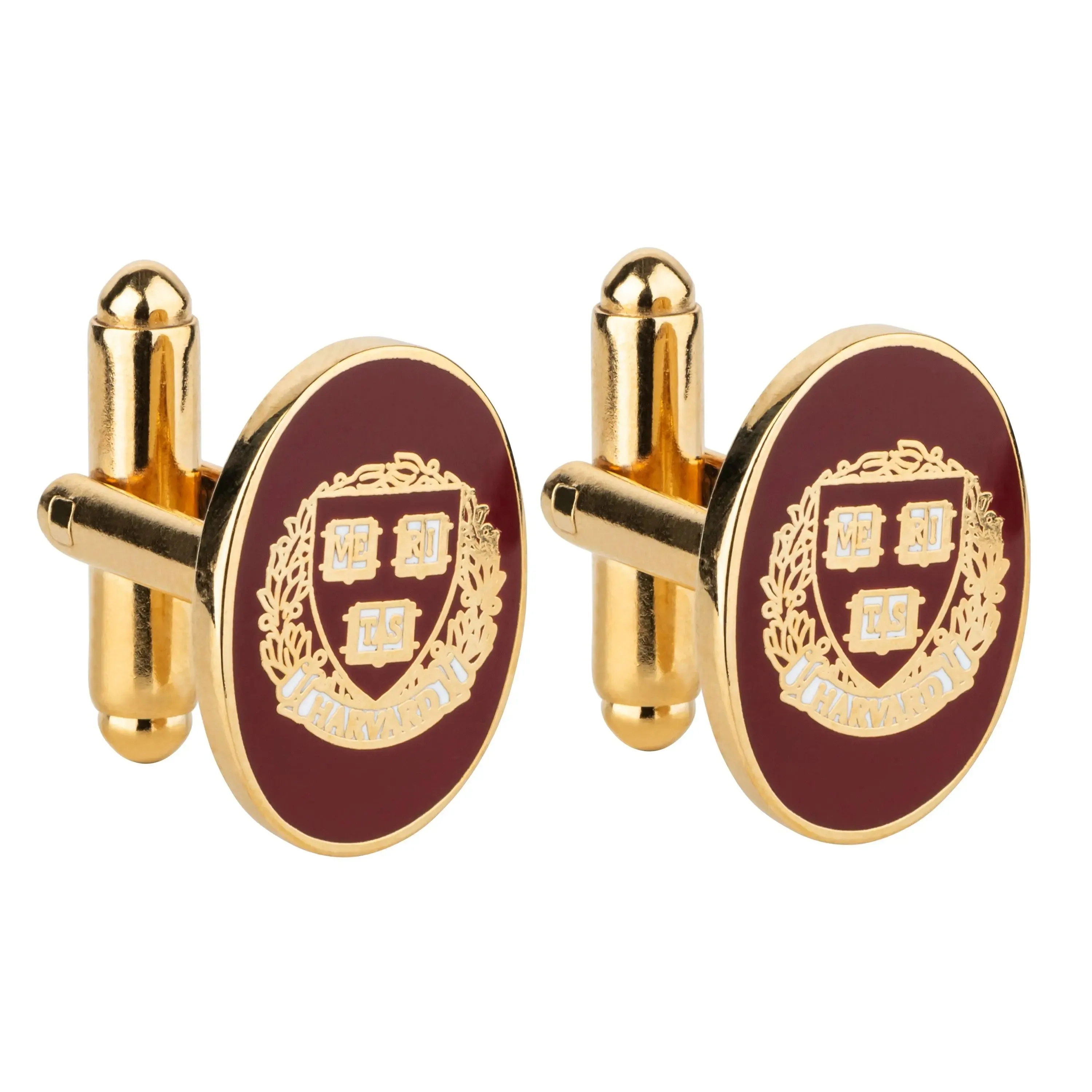 Harvard Enamel Cufflinks