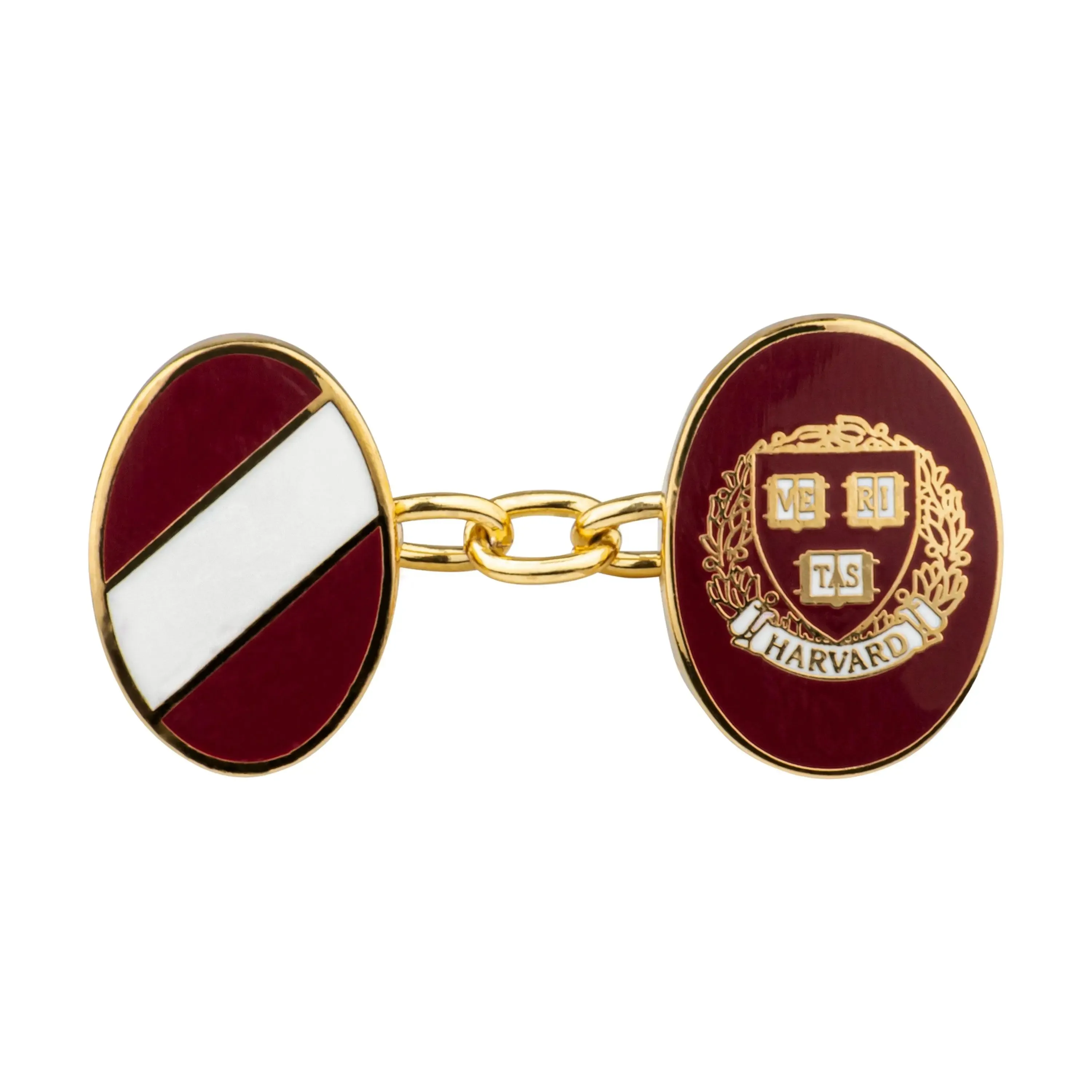Harvard Enamel Cufflinks