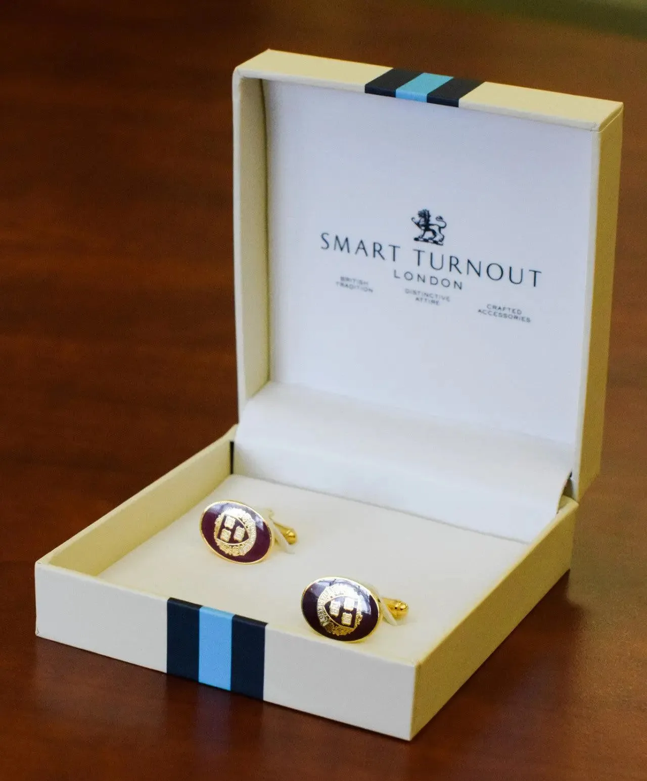 Harvard Enamel Cufflinks