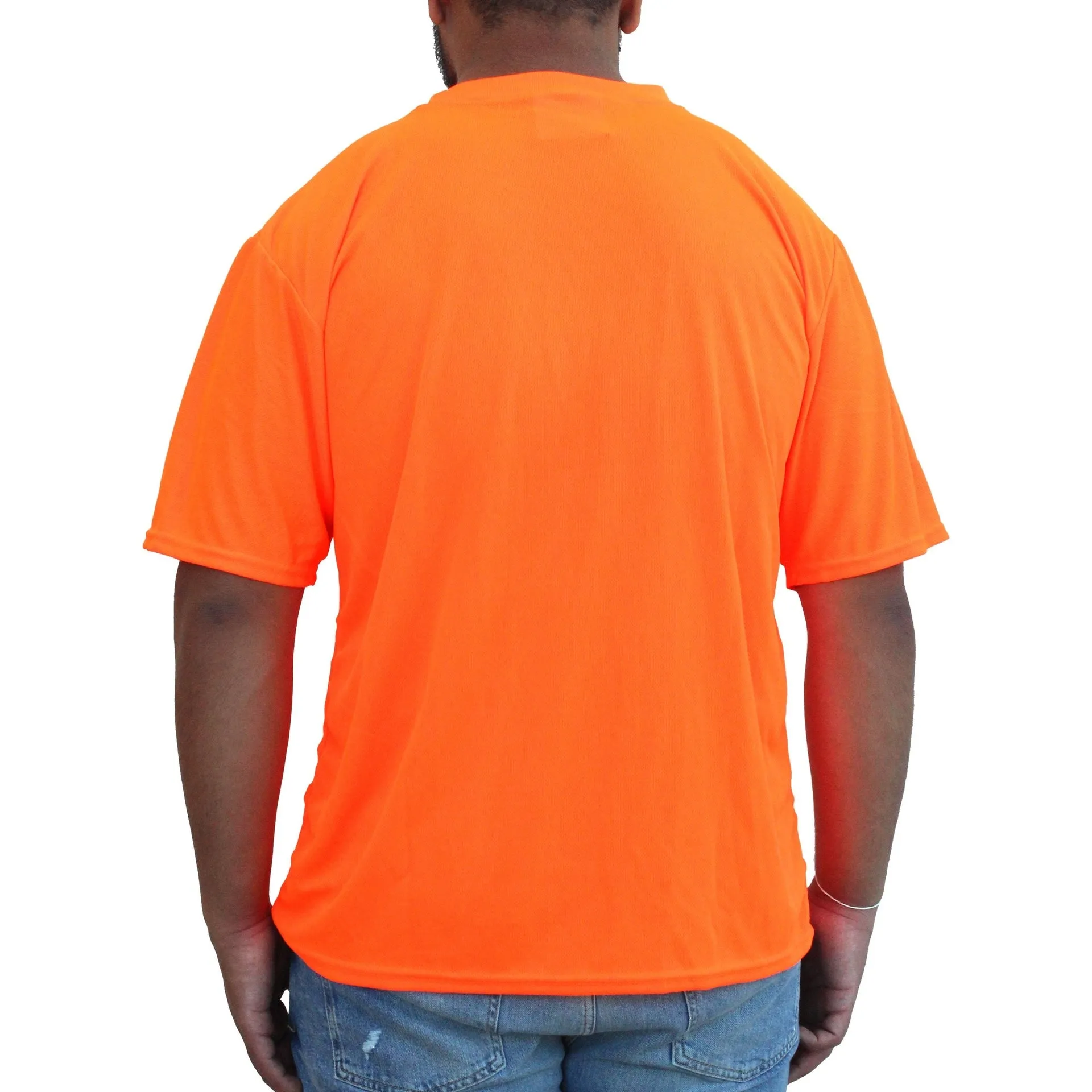 Hi-Viz Orange Short Sleeve Mesh T-Shirt