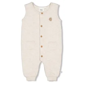 INTO THE FOREST - "Stepped" Double Knit Keepsake Overall