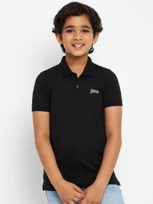 Junior Solid Polo T-Shirt