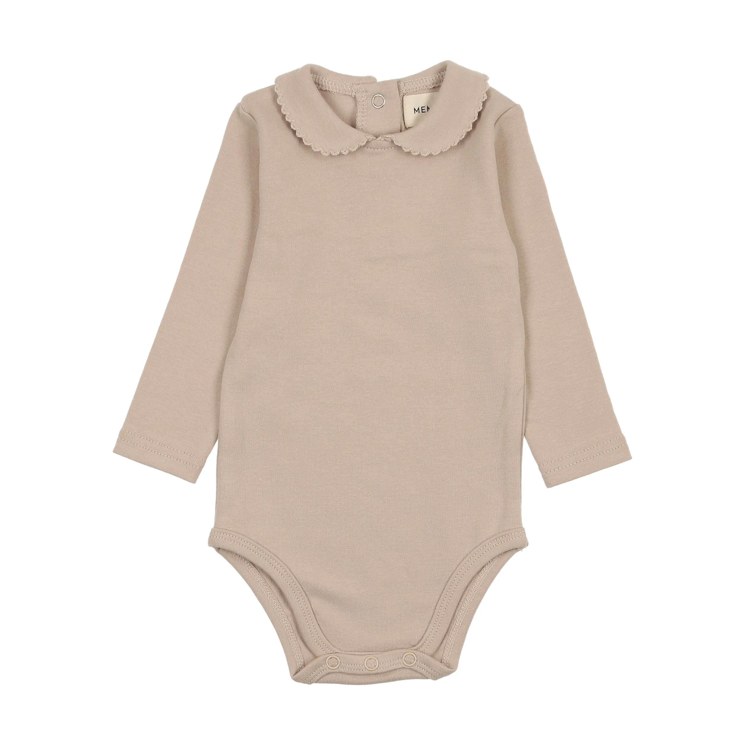 Knit overall and onesie - Oatmeal
