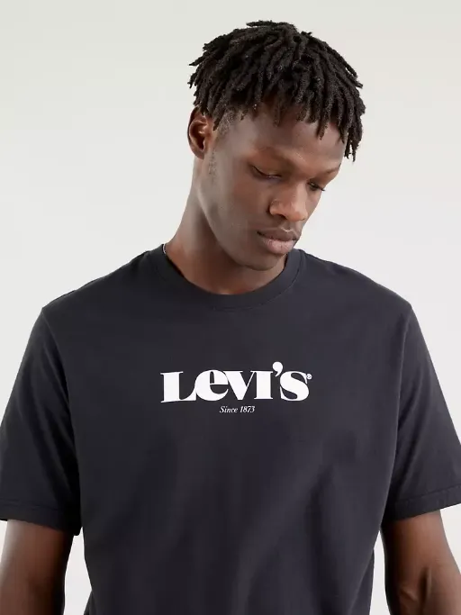 Levi's maglietta manica corta da uomo 1873 161430084 nero