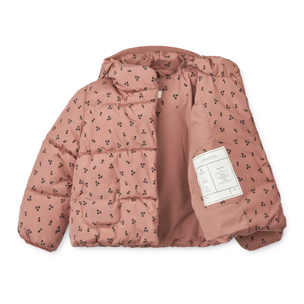Liewood - Giovanna Jacket - Cherries / Dark rosetta