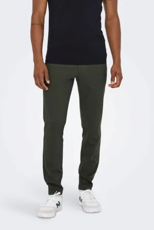 Mark Pants - Olive Night