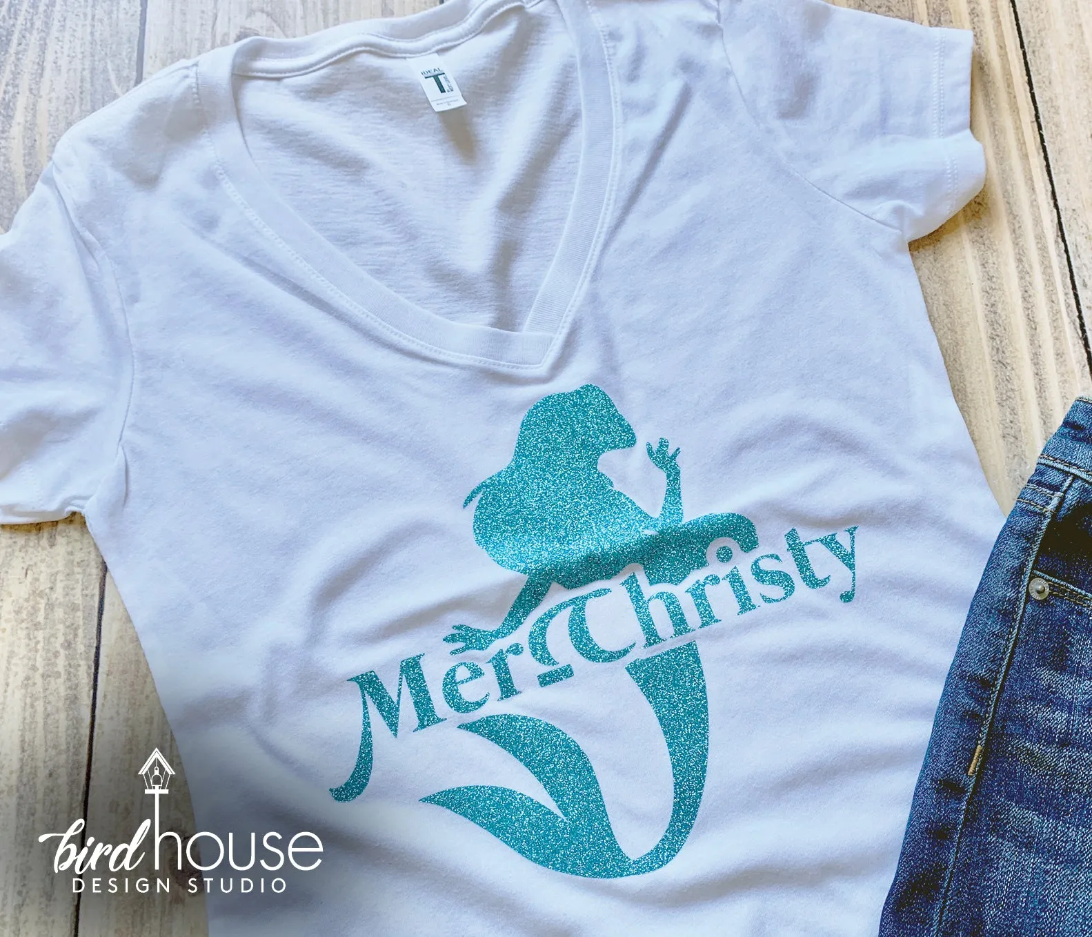 Mer Sister, Mermaid Birthday Shirt, Family Matching Tees, Personalized, Any Name
