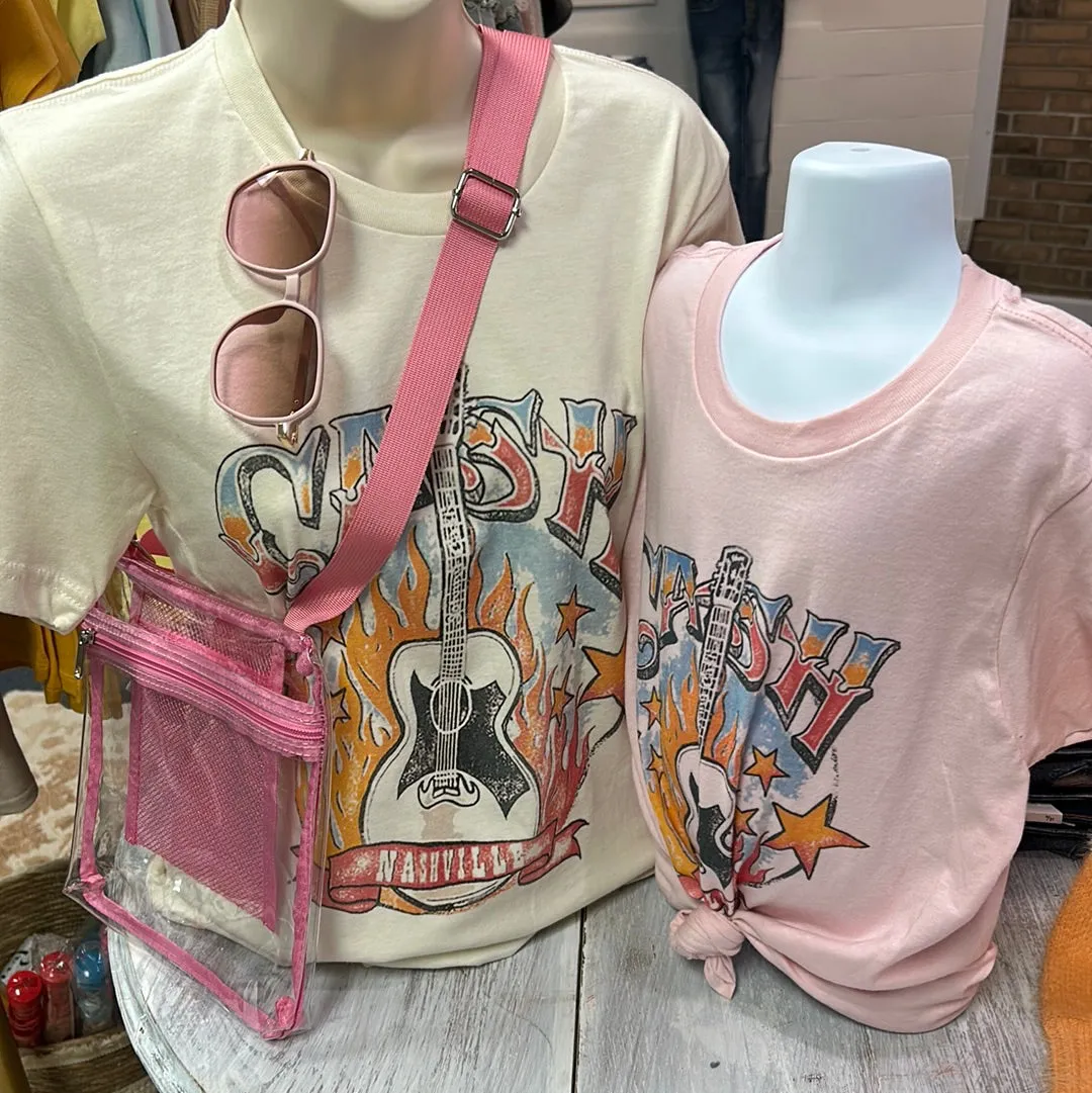 MOMMY and Mini Retro Cash Nashville Graphic Tee