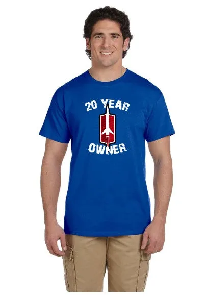 Oldsmobile Owner 20 Year ANNIVERSARY T-Shirt