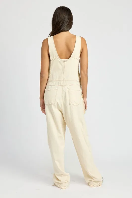 OVERSIZED CARGO OVERALL JUMPSUIT