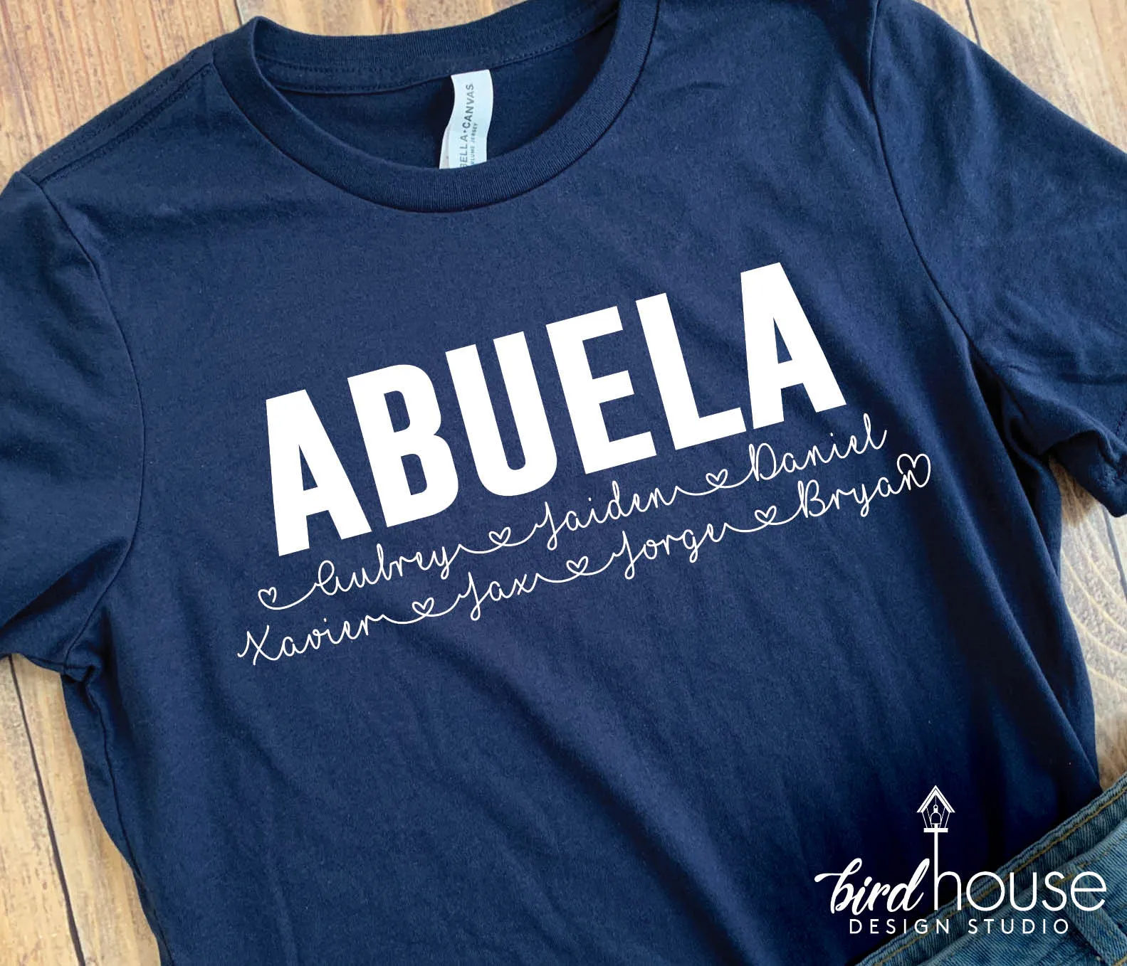 Personalized Mom Grandma Shirt for Mothers Day