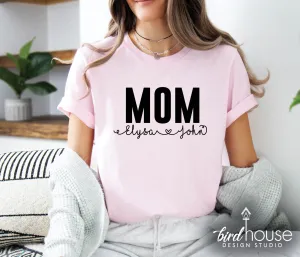 Personalized Mom Grandma Shirt for Mothers Day