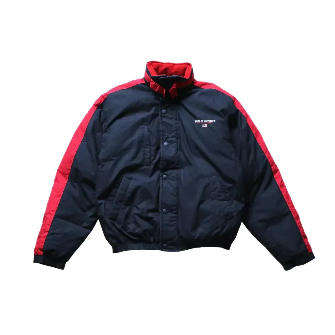 POLO SPORT SPELLOUT PUFFER JACKET  (S)