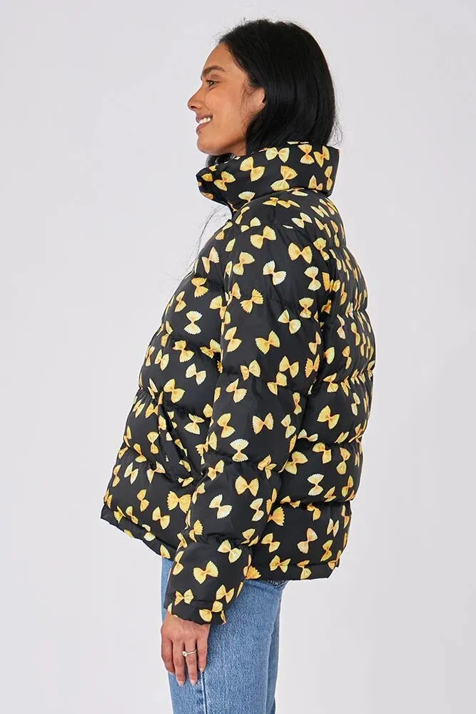 Rachel Antonoff - Pasta Print Parker Puffer