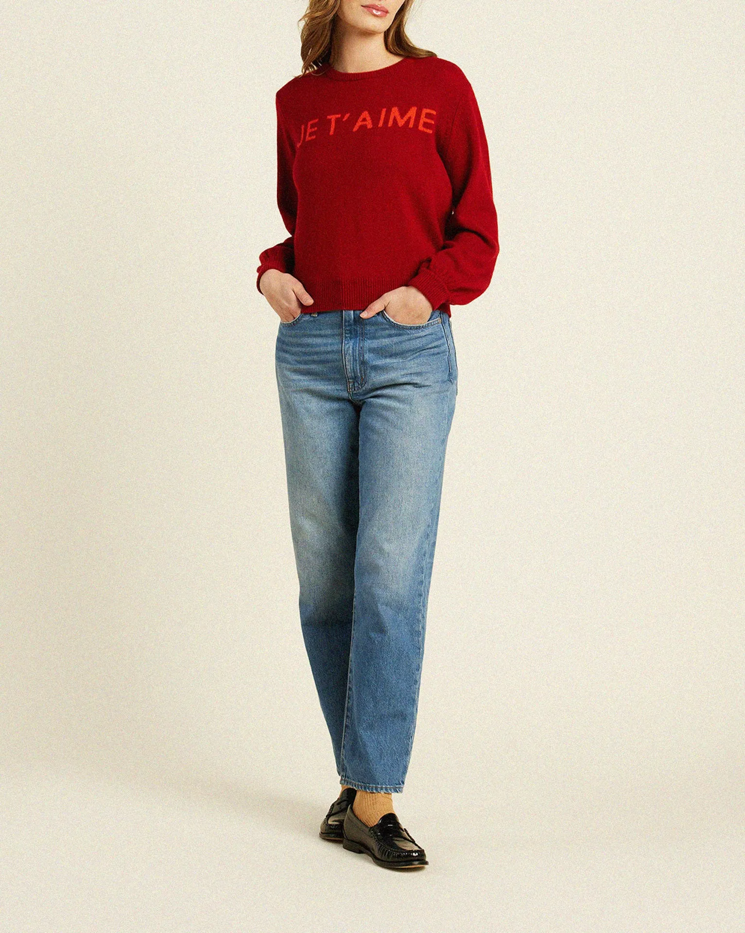 Ryann Sweater Red