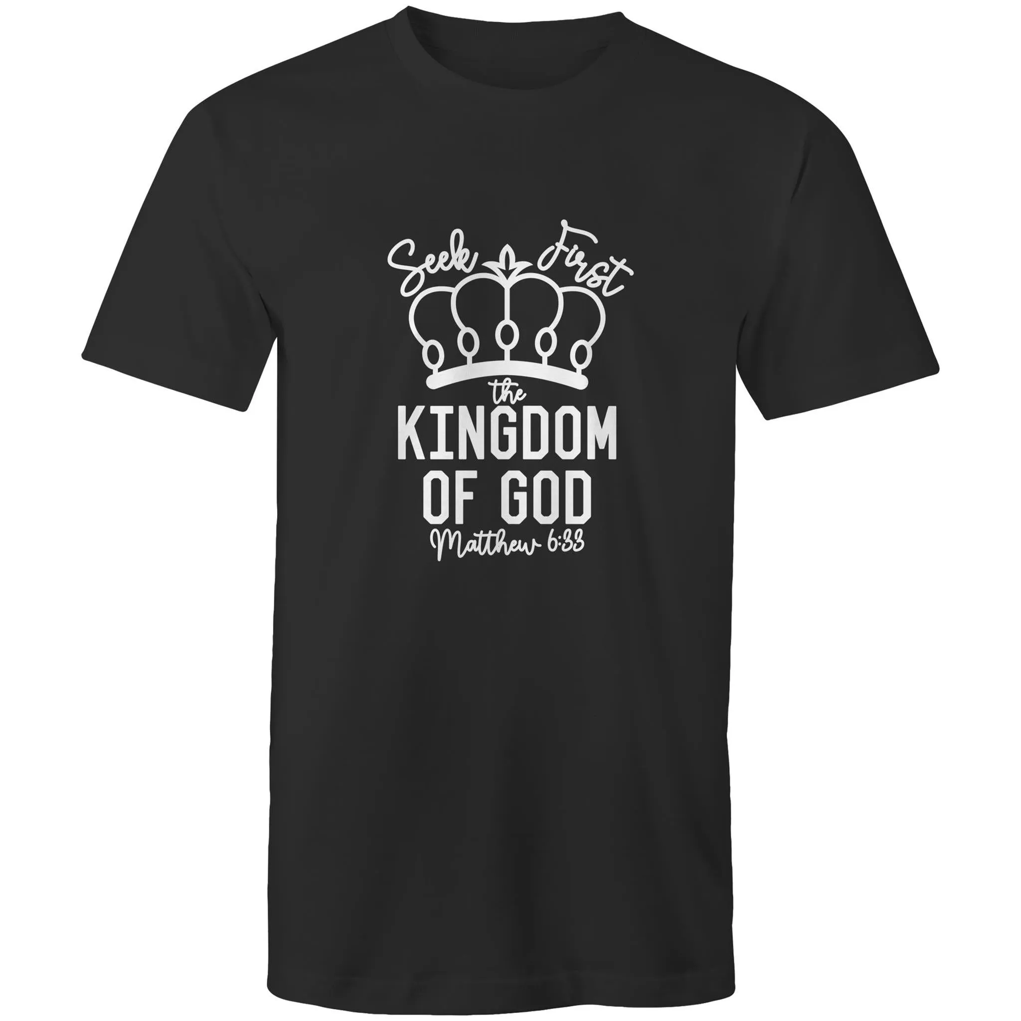 Seek First the Kingdom of God Men's T-Shirt