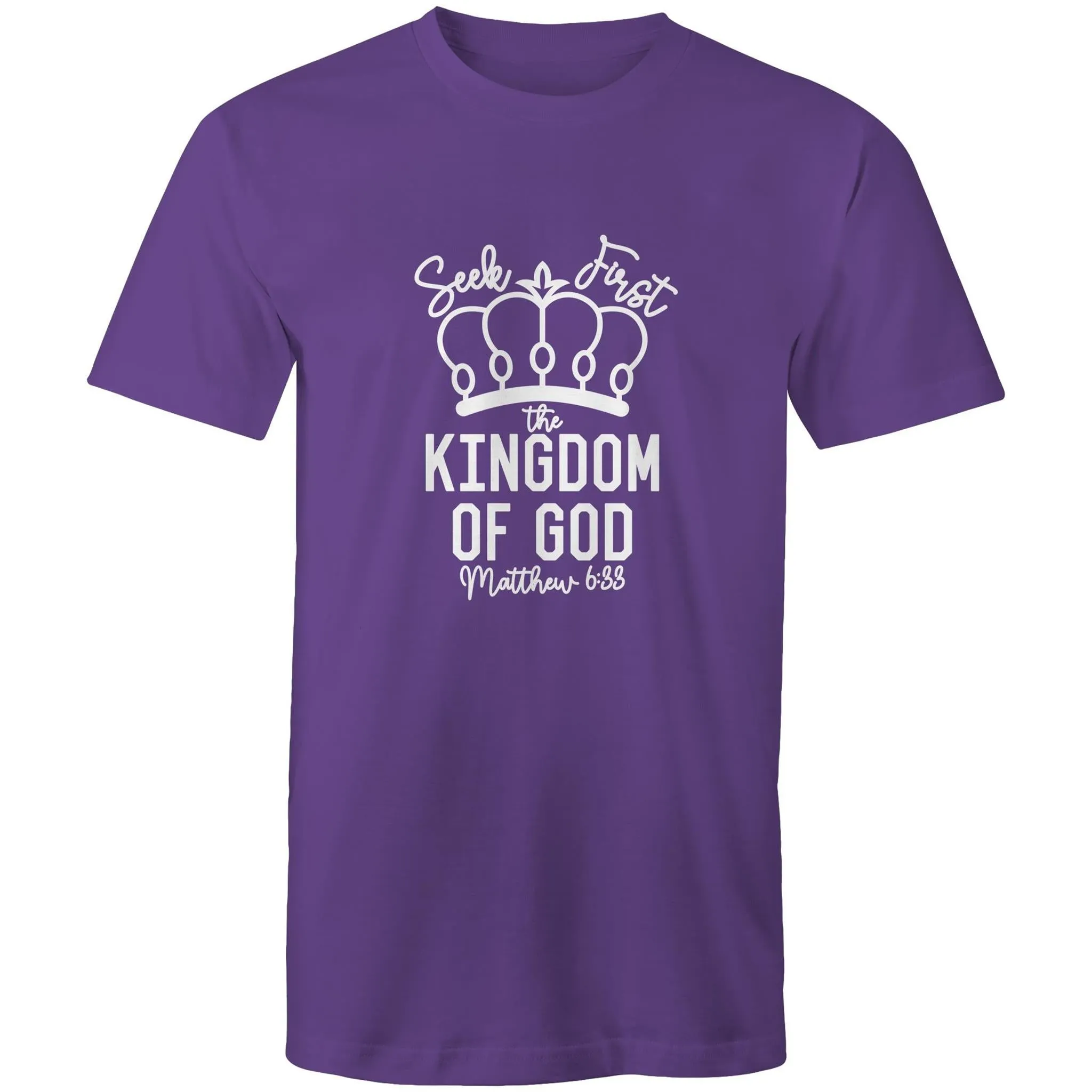 Seek First the Kingdom of God Men's T-Shirt